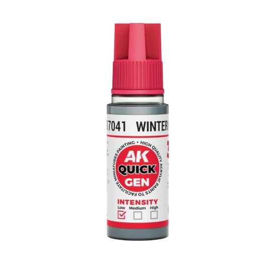 Obrázek AK Interactive: Quick Gen - Winter Grey 18 ml