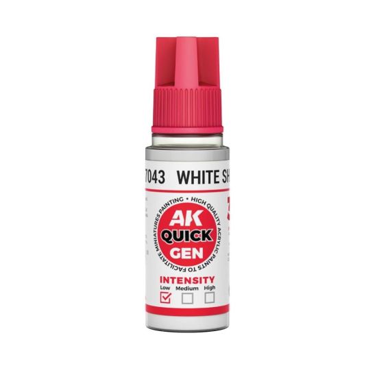 Obrázek AK Interactive: Quick Gen - White Shadow 18 ml
