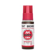 Obrázek AK Interactive: Quick Gen - Brown Black 18 ml