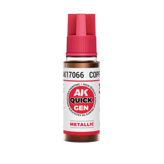 Obrázek AK Interactive: Quick Gen - Copper 18 ml