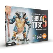 Obrázek AK Interactive - Carlos Tobes: 3GEN Signature Set (14 barev a 1 figurka)