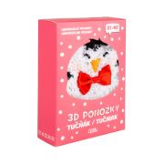 Obrázek 3D ponožky - Tučňák