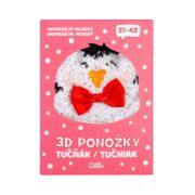 Obrázek 3D ponožky - Tučňák