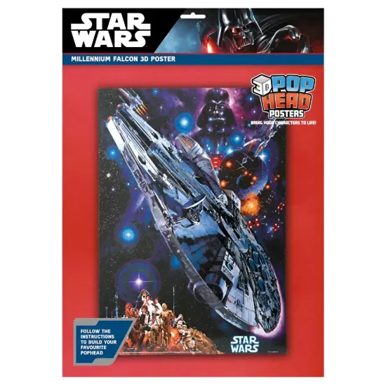 Plakát 3D - Star Wars: Millennium Falcon