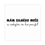 Obrázek Dámské tričko - Mám silného muže, vel. XL