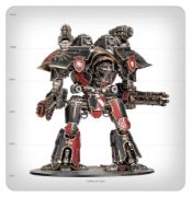Legions Imperialis: Warlord Titan with Volkite Destructor and Macro-Gatling Blaster