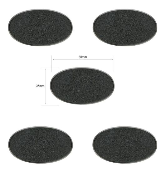 Citadel 60x35mm Oval Bases