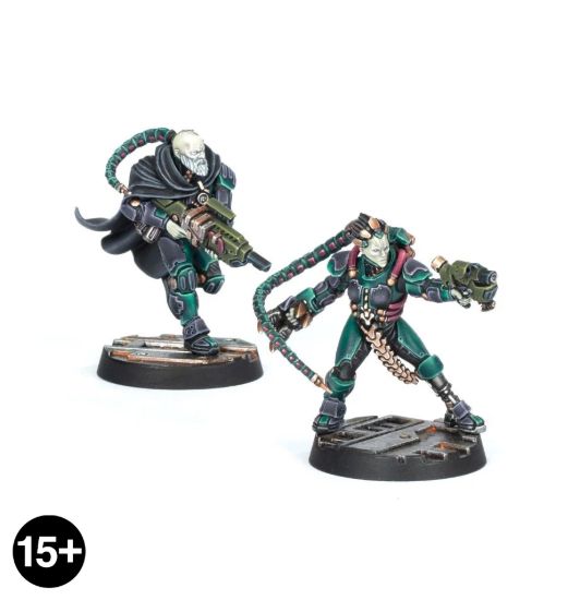 Van Saar Champions in Mesh and Flak Armour