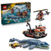 Obrázek Útok dinosaura mosasaura na loď