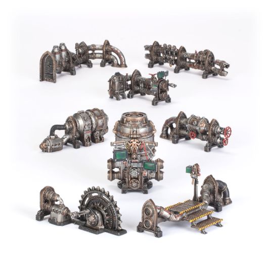 Warhammer Necromunda: Zone Mortalis Factoria Pipes