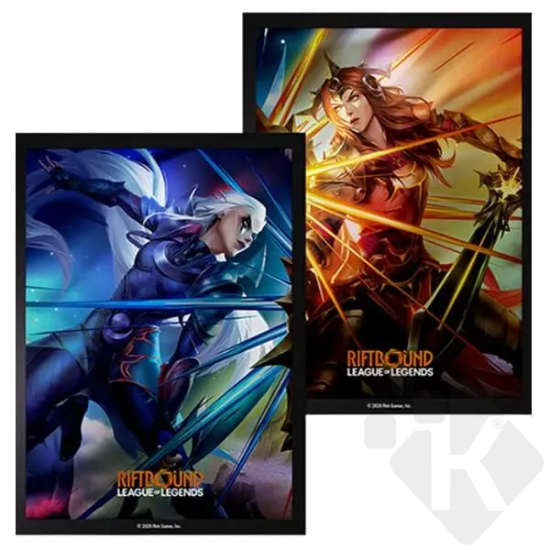 Obrázek Obaly na karty Art Sleeves Riftbound League of Legends: Vendetta - Diana vs Leona - 100 ks