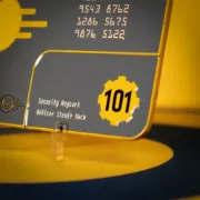 Sběratelský ingot Fallout 3 - Vault 101 Security Keycard