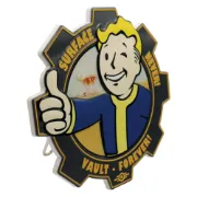 Plaketa Fallout - Vault Boy