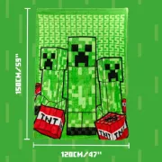Polštářová deka Minecraft - Creeper