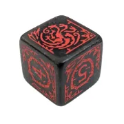 Sada šestistěnných kostek Game of Thrones - Targaryen (10 ks)