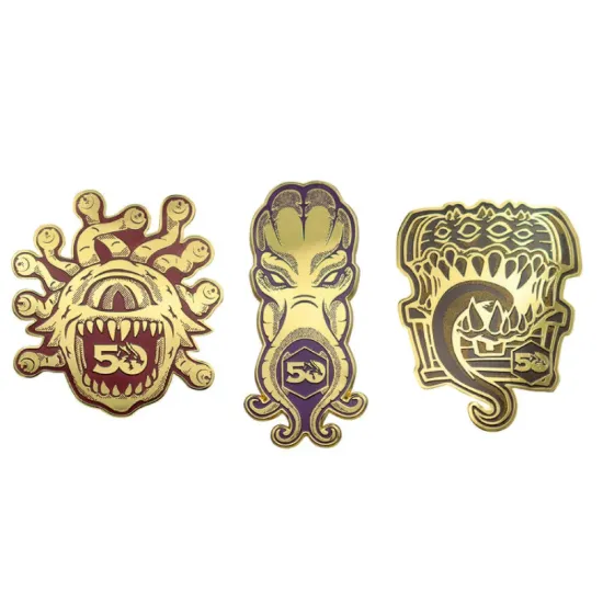 Sada odznaků Dungeons & Dragons - 50th Anniversary Set