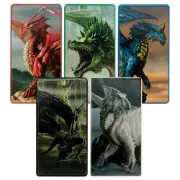 Sada ingotů Dungeons &amp; Dragons – Chromatic Dragons Set (5 ks)