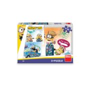 Obrázek Puzzle Mimoni 3x55 dílků