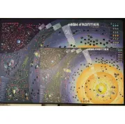 High Frontier – neoprenová mapa, porovnání velikosti