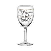 Obrázek Vinná sklenice - Máma