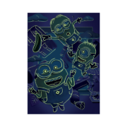 Obrázek Puzzle Mimoni 100 xl dílků neon