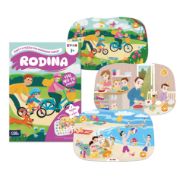 Obrázek Kvído - Rodina - karty a puzzle pro Mluvicí tablík SK