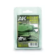Obrázek AK Interactive - Dust Dirt Deposits Weathering Set