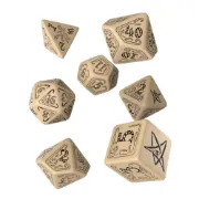 Obrázek Sada kostek Call of Cthulhu – černo-zelená