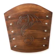 Obrázek Kožený nátepník Dragon – oranžová