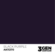 Obrázek AK Interactive - Black Puprple Color Punch 17 ml
