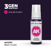 Obrázek AK Interactive - Black Puprple Color Punch 17 ml