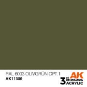 Obrázek AK Interactive - RAL 6003 Olivgrün opt.1