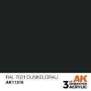 Obrázek AK Interactive - RAL 7021 Dunkelgrau