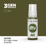 Obrázek AK Interactive - Nº1 Light Green (FS34151)