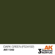 Obrázek AK Interactive - Dark Green (FS34102)