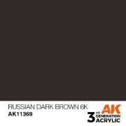 Obrázek AK Interactive - Russian Dark Brown 6K