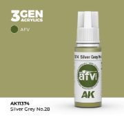Obrázek AK Interactive - Silver Grey No.28