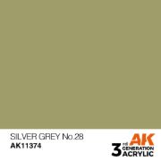 Obrázek AK Interactive - Silver Grey No.28