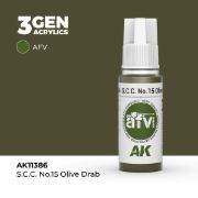 Obrázek AK Interactive - S.c.c. No.15 Olive Drab