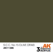 Obrázek AK Interactive - S.c.c. No.15 Olive Drab