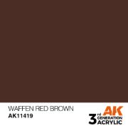 Obrázek AK Interactive - Waffen Red Brown