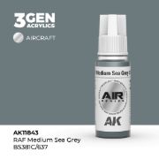 Obrázek AK Interactive - RAF Medium Sea Grey BS381C/637