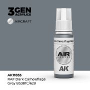 Obrázek AK Interactive - RAF Dark Camouflage Grey BS381C/629
