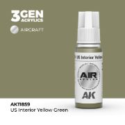 Obrázek AK Interactive - US Interior Yellow Green