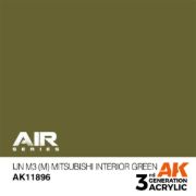 Obrázek AK Interactive - IJN M3 (M) Mitsubishi Interior Green