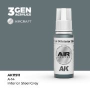 Obrázek AK Interactive - A-14 Interior Steel Grey