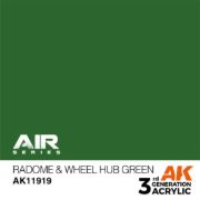 Obrázek AK Interactive - Radome & Wheel Hub Green