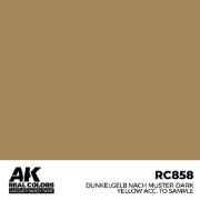 Obrázek AK Interactive - Dunkelgelb Nach Muster-Dark Yellow acc. to Sample