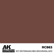 Obrázek AK Interactive - Rot (Rotbraun)-Red Brown RAL 8013 17 ml.