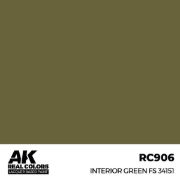 Obrázek AK Interactive - Interior Green FS 34151 17 ml.